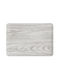 Ankor Plastic Rectangular Serving Tray in Gray Color 37.2x26.2x2.5cm 837939 1pcs