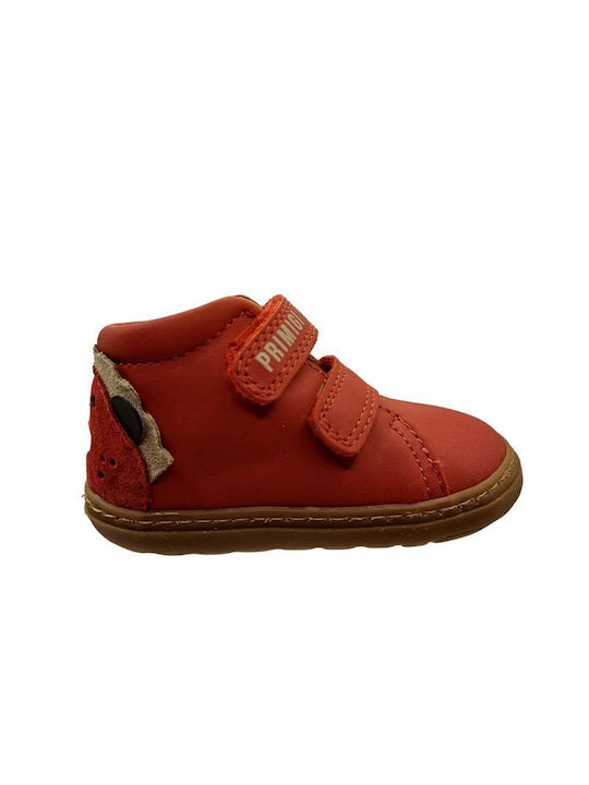 Primigi Kids Leather Boots Red