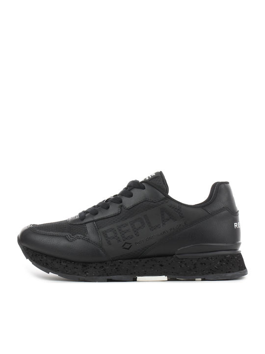 Arthur Herren Sneakers Schwarz