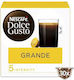Nescafe Κάψουλες Espresso Grande Συμβατές με Μηχανή Dolce Gusto 30caps