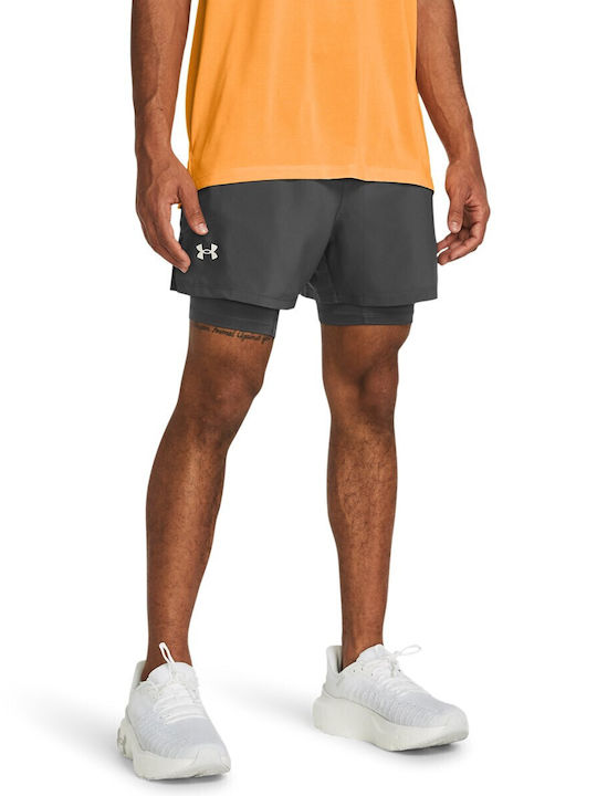 Under Armour Launch 2 in 1 Αθλητική Ανδρική Βερ...