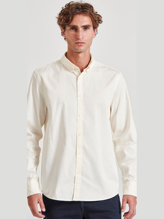 Funky Buddha Cotton Shirt Ivory Coast