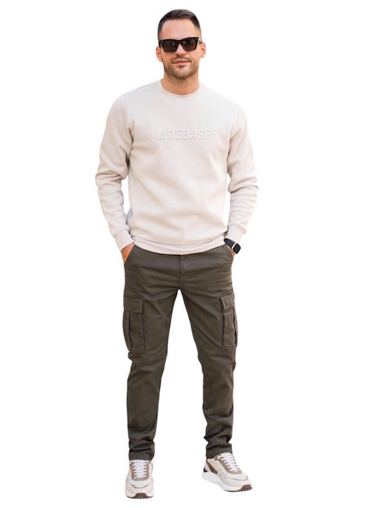 Παντελόνι Cargo σε Slim Εφαρμογή khaki