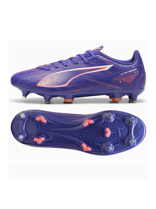 PUMA Ultra 5 Play Football Shoes with Cleats Beige