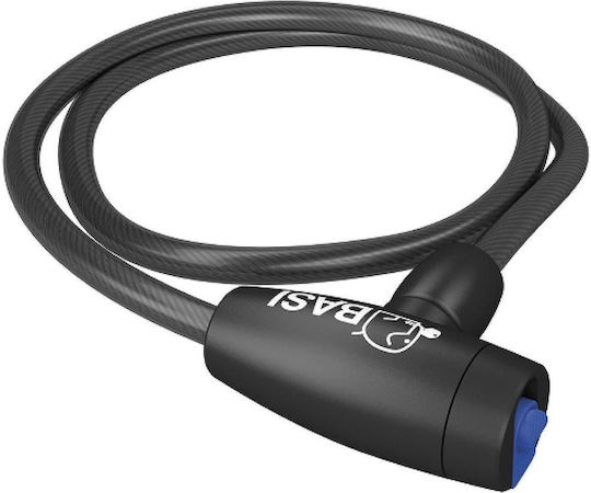 Basi Zr 312 Bicycle Lock Cable Lock with Key Black