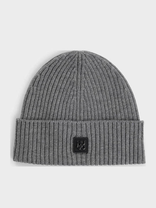 Beanie Unisex Căciulă Tricotat în culoarea Gri