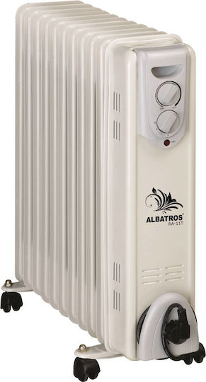 Albatros RA-11T Convectoare pardoseală 2500W 48x57cm Alb