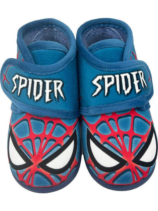 Ανατομικές Παντόφλες Μποτάκια Μπλε Spiderman