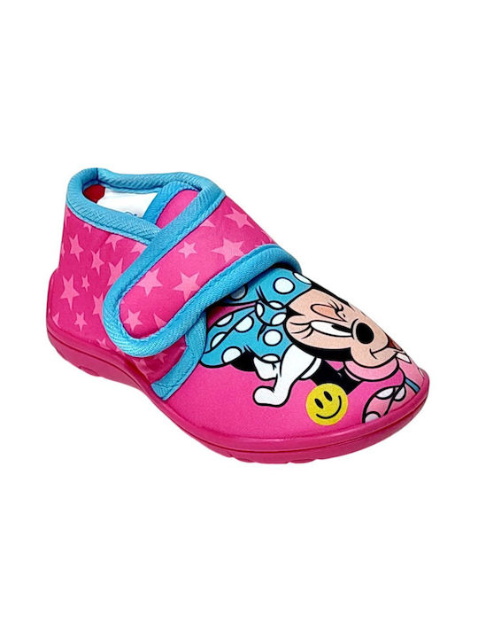 Disney Kids Slippers Pink