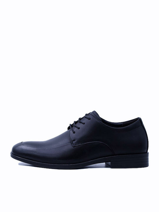 Leder Herren Freizeitschuhe Schwarz