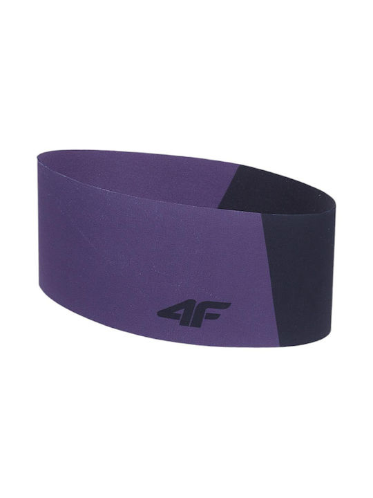 4F Bandă de cap sport Violet