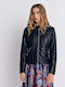 Γυναικείο Biker Jacket Μαύρο