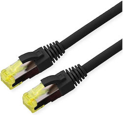 Roline 21.15.0753-50 S/FTP Cat.6a Ethernet Cable 3m Black Roline 21.15.0753-50 S/FTP Cat.6a Ethernet Cable 3m Black