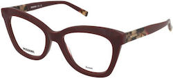 Missoni Damen Acetat Brillengestell mit Katzena...