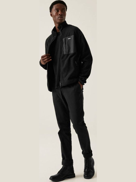 Regatta Ανδρική Ζακέτα Fleece Μαύρη