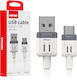 AMiO USB 2.0 Cable USB-C male - USB-A 2m 03906