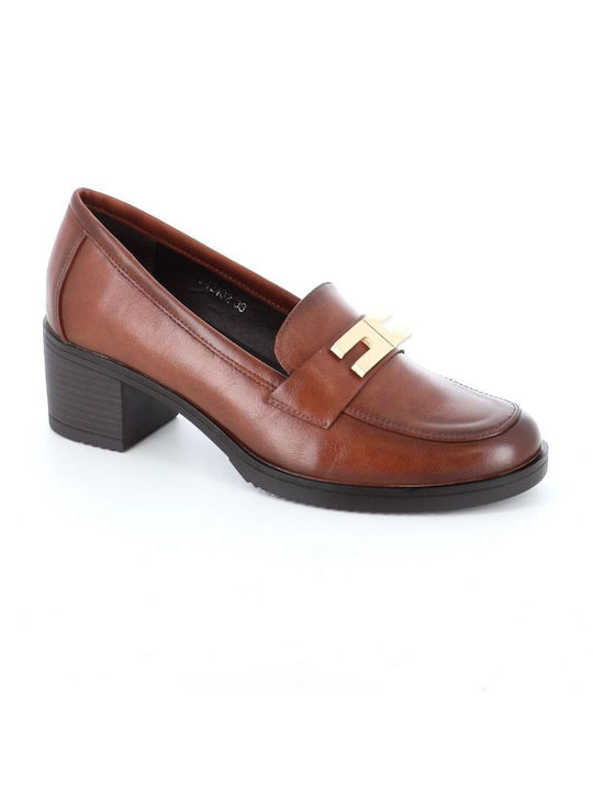 B-Soft Anatomic Brown Heels