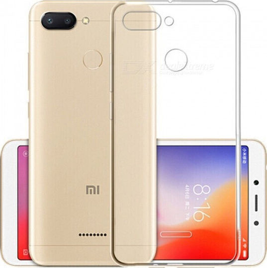 Umschlag Rückseite Silikon 1.2mm Transparent (Xiaomi Mi 8 Lite)