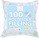 Creative Deco Soft Hypoallergenic Polyester Fiber 600g Plush Filling Cushions Toys Upholstery Pet Beds More Washable Option