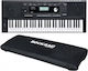 Kurzweil Tastatur KP100 mit 61 Dynamisch Tasten mit Hülle Schwarz