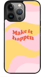 Apple iPhone 13 Pro Make It Happen Black Glossy Case