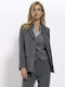 Tresor Damen Blazer Charcoal