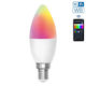 Aigostar Smart Bulb LED 6.5W for Socket E14 and Shape C37 RGBW 555lm