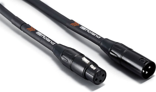 Roland Cablu XLR De Sex Masculin - XLR De Sex Feminin Negru 6m 222300