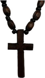 Wooden Bead Cross Wooden Bead Cross