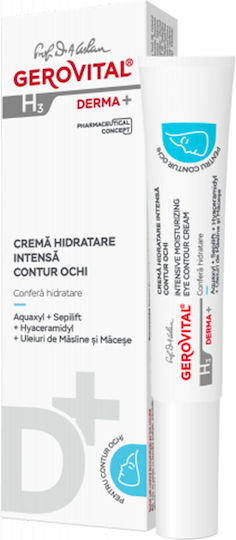 Gerovital Derma+ Κρέμα Ματιών για Ενυδάτωση , Σύσφιξη & Ανόρθωση Βλεφάρων 15ml