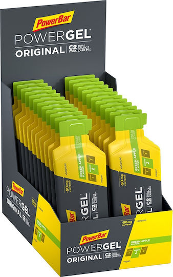 PowerBar PowerGel Πράσινο Μήλο 24 x 41gr