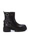 Xti Women's Biker Boots Black