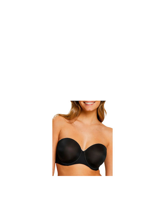 Sans Complexe Strapless Bra Black