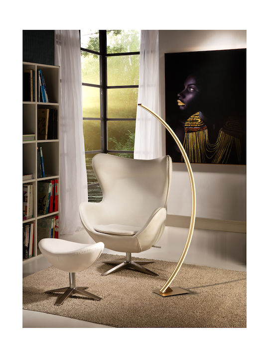 Arcus LED Φωτιστικό Δαπέδου Υ150xΜ62εκ. 1800lm Χρυσό