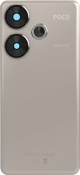 Clappio Replacement Rear Cover Xiaomi Poco F6 Grey Clappio Replacement Rear Cover Xiaomi Poco F6 Grey