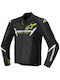 Alpinestars Faster V3 Airflow Men's Motorcycle Jacket Leather 4 Seasons Black