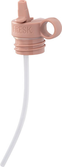 Fresk Straw for Thermos 350ml made of Steel Orange