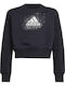 Полар Детски Суичър Черен Glam Crew Sweatshirt