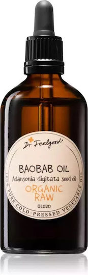 Dr. Feelgood Bio And Raw Trocken Gesichtsöl für Wiederherstellen 100ml