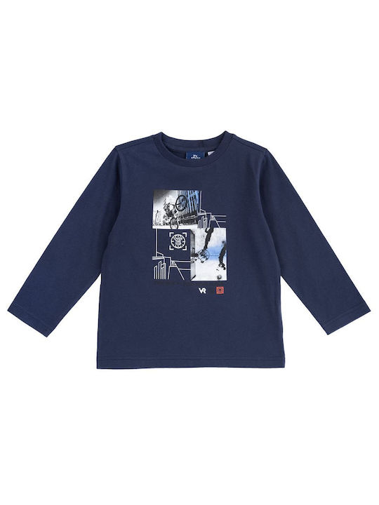 Chicco Children's Blouse Long Sleeve Blue