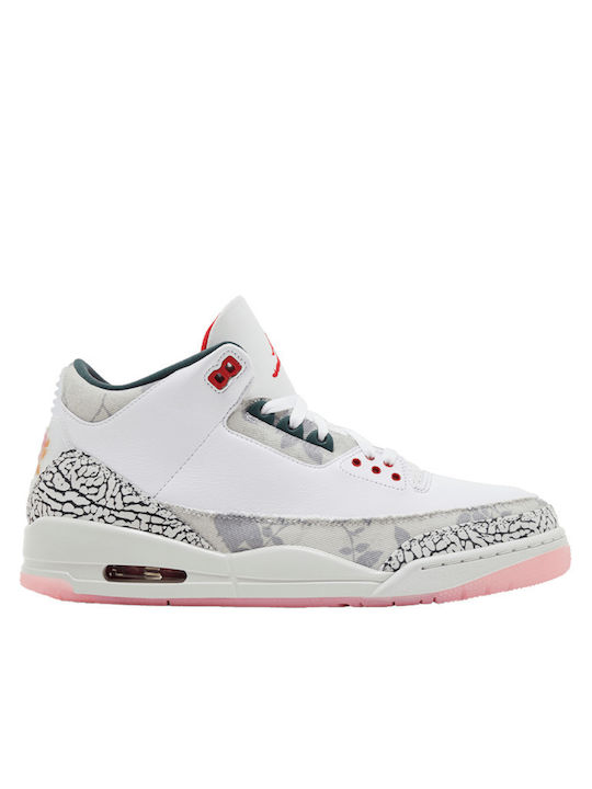 Air  3 Retro Männersneaker Weiß