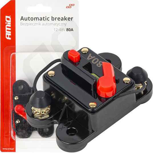 Circuit Breaker Switch 12 24 36 48v 80a Amio 1 Pc