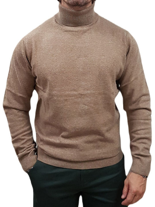 Rebase Long Sleeve Sweater Beige Melange, Beige