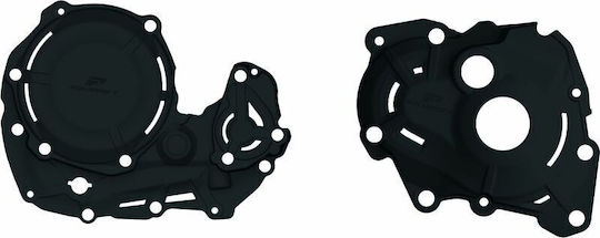 Σετ Προστατευτικά Καλύμματα Κινητήρα Polisport Extreme Engine Protection Kit Yamaha Yz 450fx Wr 450f 2024 Black