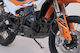 SW-Motech Motorrad-Motorschutzabdeckung KTM 790 Abenteuer Schwarz