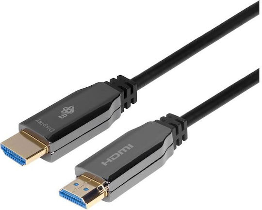 Tb Energy HDMI 2.0 Кабел HDMI мъжки - HDMI мъжки 15м Черен