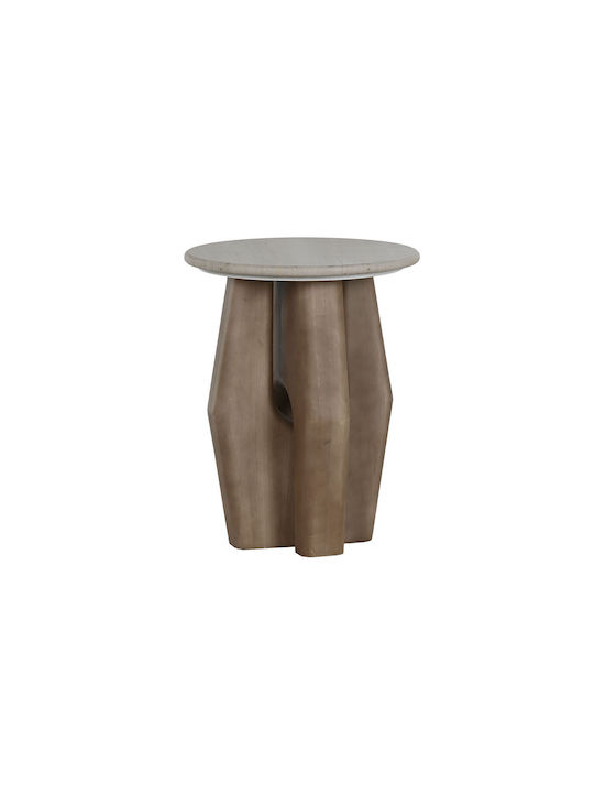 Round Side Table L40xW40xH51cm