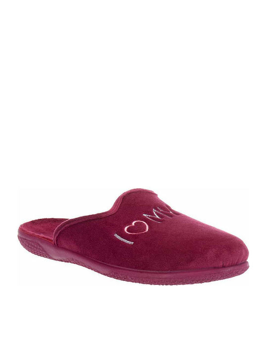 Fild Anatomic Fild Hausschuhe Burgundisch