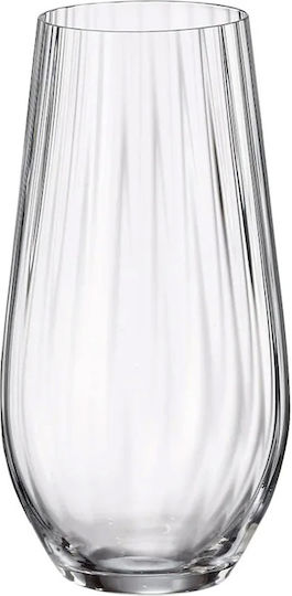 Bohemia Columba Optic Set of Glasses Water made of Crystal 580ml 6pcs