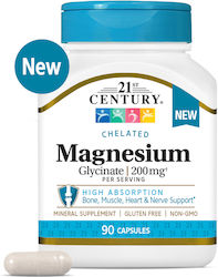 21st Century Магнезий 200 mg 90 Капсули
